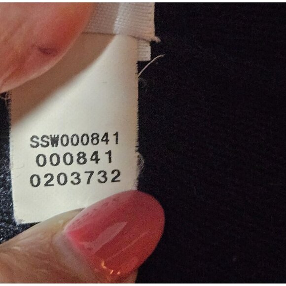 J. Jill Woman Black Wool Cardigan M Lagenlook Minimalist Quiet Luxury Capsule - Picture 7 of 14